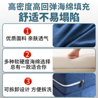 折叠床垫打地铺睡垫榻榻米学生单人便携办公室午休器神加厚海绵垫