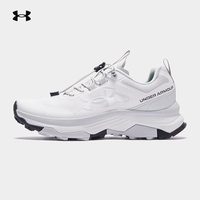 安德玛户外越野跑鞋防滑耐磨透气轻便徒步运动登山鞋男女同款 浅灰白-女款 43