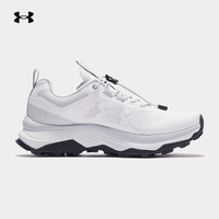 安德玛户外越野跑鞋防滑耐磨透气轻便徒步运动登山鞋男女同款 浅灰白-女款 41