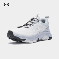 安德玛户外越野跑鞋防滑耐磨透气轻便徒步运动登山鞋男女同款 晨灰-女款 36