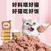 陪伴岁月 ACCOMPANYING DAYS 猫零食罐头 1盒6罐 三种混合口味