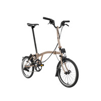 BROMPTON小布C Line沙丘棕 M把/S把6速L版轻便便携折叠自行车 沙丘棕M把-FIZIK坐垫 16英寸 其他_
