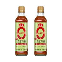 海天0添加葱姜汁料酒450ml×2瓶家用厨房调味料清蒸红烧去腥增香