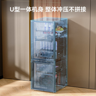 荣事达 BCD-183L9RSZ 节能省电低音双开门冰箱 183L 灰色