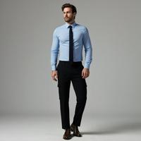 Massimo Dutti 男式大口袋工装长裤