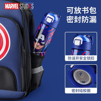 迪士尼（Disney）儿童水杯男女孩宝宝小上学可爱高颜值夏季塑料带吸管杯子 复古米奇6172直饮杯 620ml