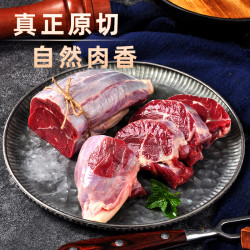 西捷 原切金钱腱牛腱子芯 冷冻生牛肉1000g