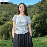 RA&RN/热爱如你 夏季新款透气收腰短袖+百搭裙裤户外休闲运动套装