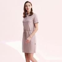 女装夏季莫代尔透气收腰显瘦连衣裙22DO06