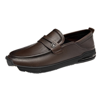 奥康（Aokang）男鞋春季新款舒适百搭乐福鞋时尚休闲鞋男 1233321007