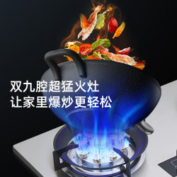 太太乐 JZT-ZH04D 猛火双九腔 定时熄火保护 液化气燃气灶