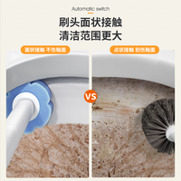 佳帮手一次性马桶刷家用无死角洗厕所刷子套装卫生间洁厕清洁神器