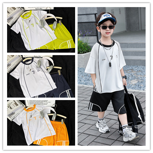 【夏日运动】儿童夏季速干衣套装中大童透气篮球服套装
