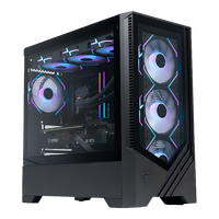 微星（MSI）战斧mini/战斧3机箱台式机电脑主机支持360水冷DIY组装散热防尘游戏电竞全侧透MATX机箱 战斧mini