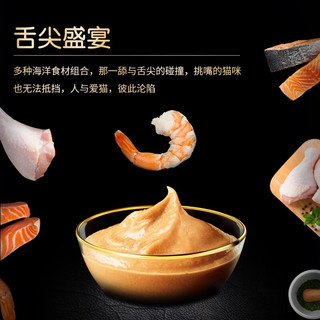 希宝猫条 猫零食泰国猫条 软包湿粮罐头 大龄-海洋鱼虾鲣鱼吞拿鱼48g/包
