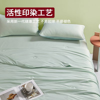无印良品A类床上夏季冰丝四件套凉感丝夏被床笠单人床品2025新款4