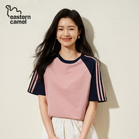 EASTERN CAMEL/东方骆驼 纯棉透气 女士短袖T恤
