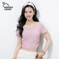EASTERN CAMEL/东方骆驼 纯棉 女士短袖T恤
