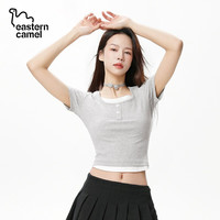 EASTERN CAMEL/东方骆驼 时尚洋气 女士短袖T恤