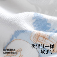 贝肽斯新生儿半背衣婴儿衣服春秋季儿童纯棉睡衣男女宝宝上衣 冰雪王国 52 cm