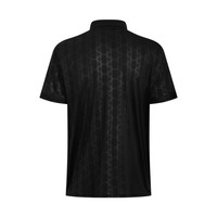 安德玛（UNDERARMOUR）春夏96 Terrace男子复古足球运动短袖T恤1390110 黑色001 S