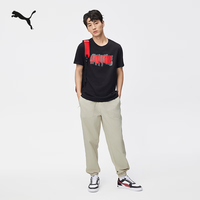 PUMA 纯棉 男士短袖T恤