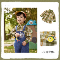 【39.9元任选3件】宝宝衣服合集 绿色格纹