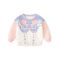 【39.9元任选3件】宝宝衣服合集 紫色-蝴蝶