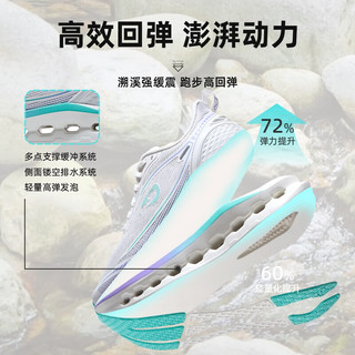 户外特工 HOT POTATO溯溪鞋防滑速干涉水鞋男女水陆两用轻便透气减震跑步运动鞋夏季 紫兰白【止滑速干 轻便缓震】 39