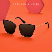 Daniel Wellington 丹尼尔惠灵顿 UV400防护时尚大框太阳眼镜男女同款