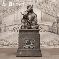 开天工作室 INFINITYSTUDIO 十二兽首现货-月下古铜版 景品 静态雕像桌面礼物摆件