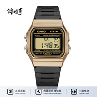CASIO 卡西欧 简约复古小方块手表F-91W男款日韩电子学生