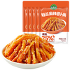 吉香居 轻盐麻辣萝卜条61.8g*5包减盐嘎嘣脆风干萝卜干四川下饭菜咸菜