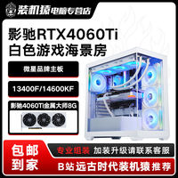 微星 12600KF/14600KF/影驰RTX4060Ti台式组装diy主机