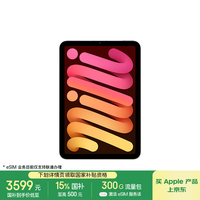 苹果 Apple iPad mini7 2024款 平板电脑（A17 Pro、256GB、5G版、星光色）