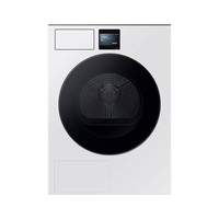 三星 SAMSUNG AI神洗衣机7系 全自动滚筒 12公斤大容量超薄  清雅白 WW12DBLB84GNSC
