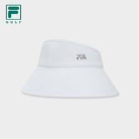 斐乐(FILA)女帽空顶帽2025夏季高尔夫运动帽蝴蝶结遮阳帽 玉石白-WT XS