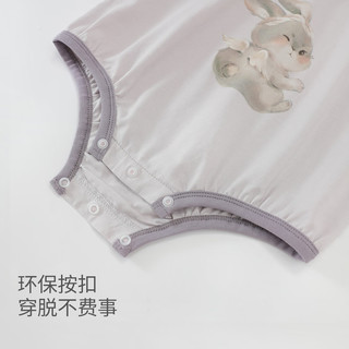 巴厘小猪宝宝夏装女宝夏季吊带包屁衣无袖薄款背心哈衣外出衣服婴儿连体衣