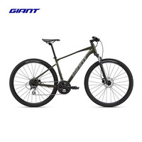 捷安特 Roam 3 Disc油压碟刹16速可锁死避震多功能公路自行车 Phantom Green 700C×550MM XL 190-200cm