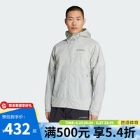 adidas 阿迪达斯 户外防风拒水连帽外套25夏男TERREX梭织夹克JD3504 JD3504 2XL