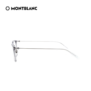  MONTBLANC/万宝龙 时尚轻盈 男士光学眼镜  透明灰镜框MB0100O-002