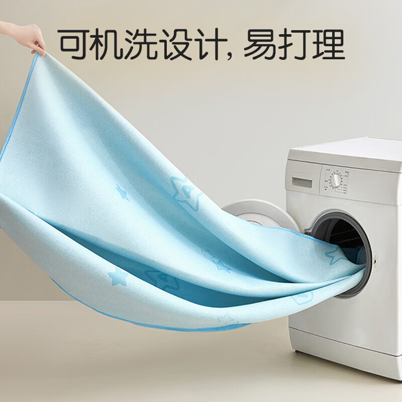 罗莱儿童A类防螨冰丝席双人凉席床笠三件套1.8米床180*200*30 【可水洗】