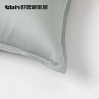 野兽派家居（tbh）60支天丝枕套一对装家用单人枕头套夏季枕芯套 天丝枕套一对 尤加利 一对装 48cm*74cm