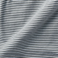無印良品 MUJI 無印良品 女式 弹力天竺织中腰短裤 内裤 FCE01A1A 深灰色条纹 S