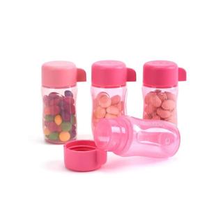 特百惠 迷你依可瓶 90ml*4个 粉色 密封保鲜盒