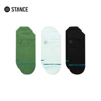 STANCESTANCE斯坦斯经典ICON-3双装夏季透气薄款踝袜男女休闲袜纯色袜子 A246A25ILT-WHT 新品（）