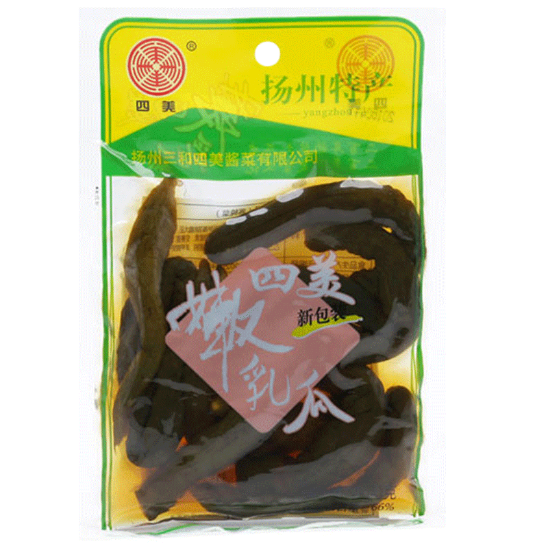 四美三和四美酱黄瓜中华老字号扬州特产酱菜不辣下饭菜咸菜传统 酱黄瓜