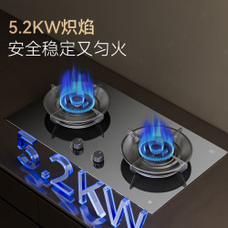 京东京造 JZT-613B2 5.2kW猛火 天然气 燃气灶