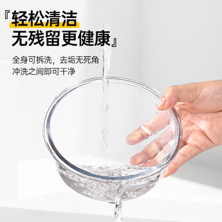 圆形饭盒微波炉加热专用密封盒保鲜盒食品级上班族便当盒带盖餐盒