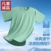 凡客 诚品vancl官方店冰丝速干短袖衫短裤男夏季薄款宽松透气运动五分裤短袖衫